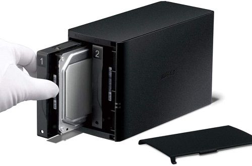 BUFFALO　LinkStation　NAS ４TB（２TB×２） LinkStation 220 4TB Cloud Storage with Hard Drives Included