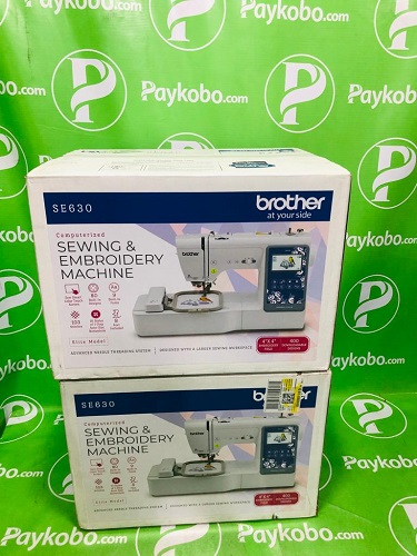  Brother SE1900 Sewing and Embroidery Machine, 138 Designs, 240  Built-in Stitches, Computerized, 5 x 7 Hoop Area, 3.2 LCD Touchscreen  Display, 8 Included Feet
