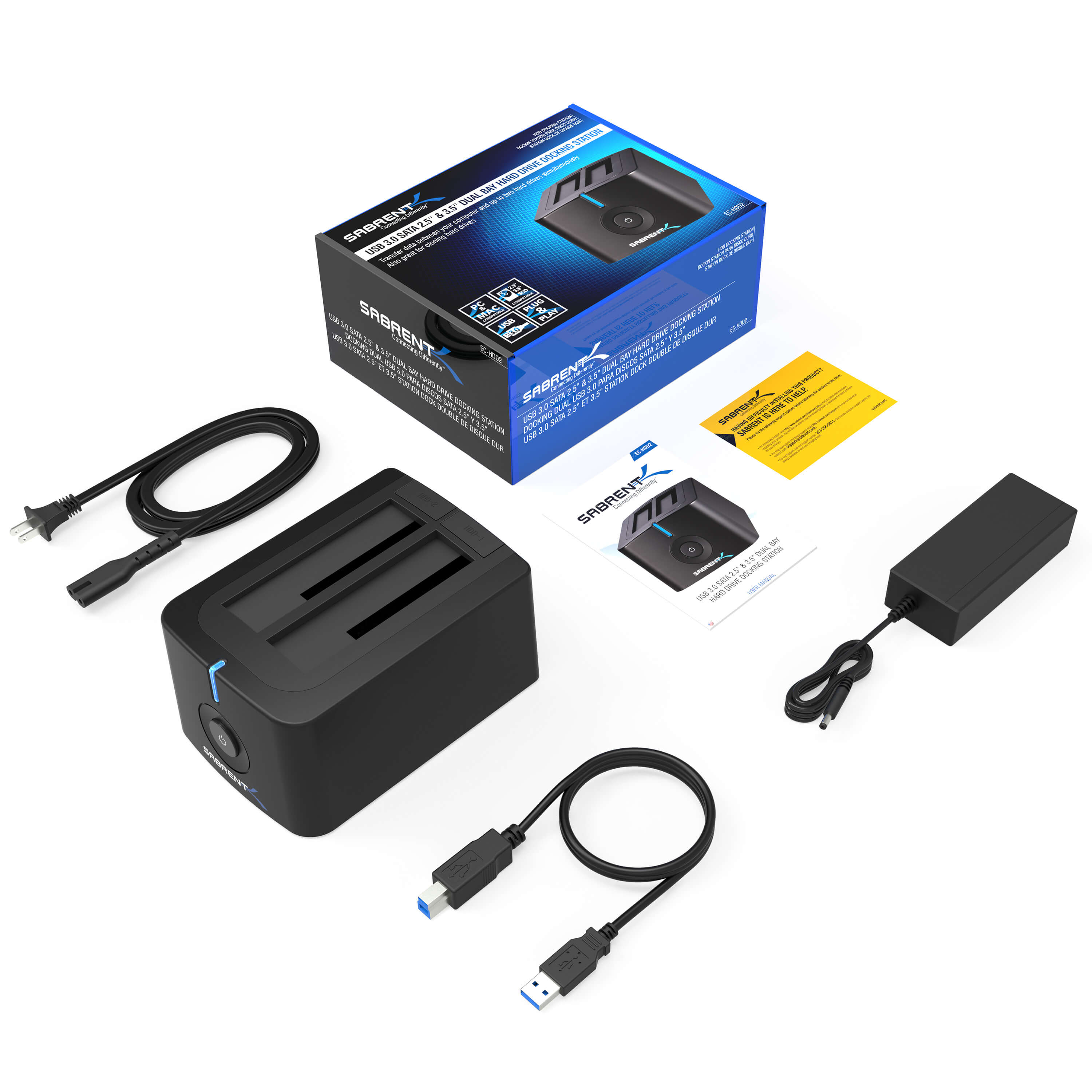 External Hard Disk Sabrent Sata To Usb Hard Disk Sabrent Dual Bay