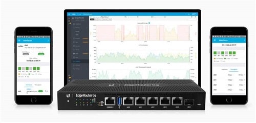 Ubiquiti EdgeRouter 6P Wired Router Gigabit Ethernet Ubiquiti EdgeRouter 6P Wired Router Gigabit Ethernet