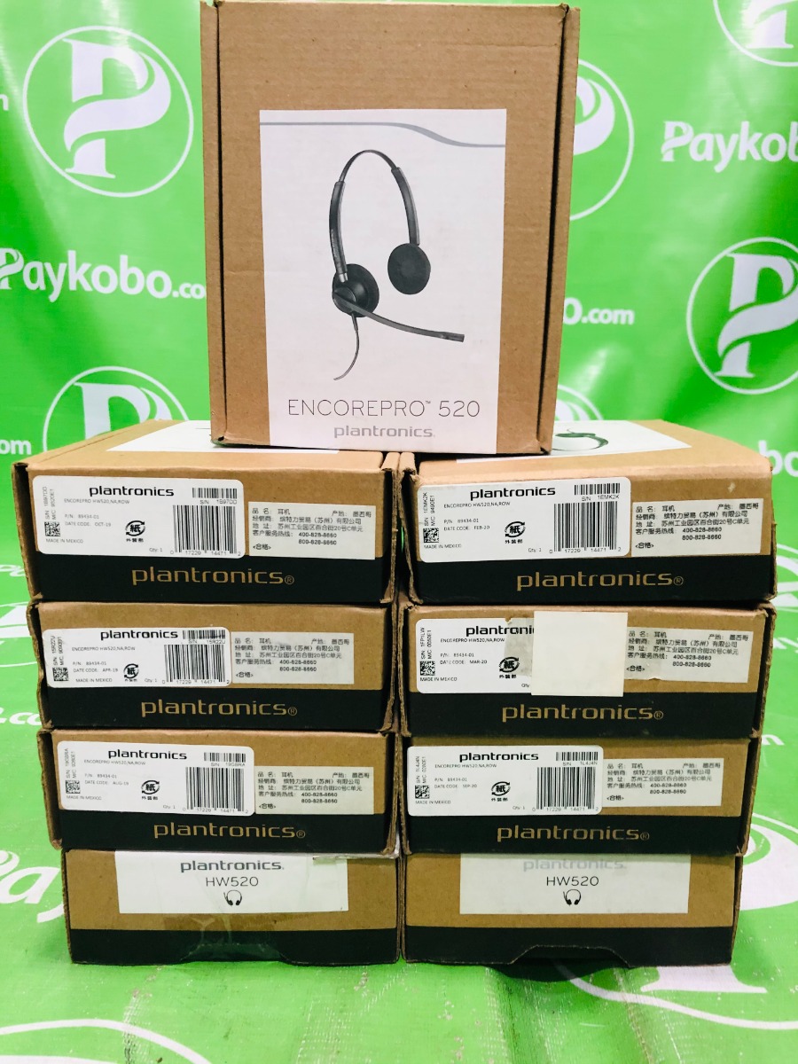 Buy Plantronics EncorePro HW520 Headset Binaural Noise-Canceling