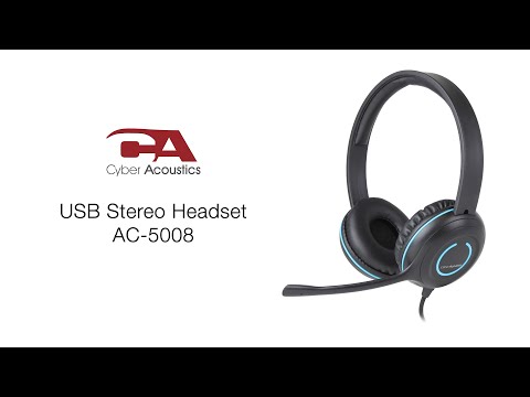 Buy Cyber Acoustics AC-5008 Headset Online In Nigeria Paykobo