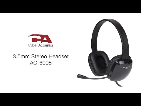 Buy Cyber Acoustics AC-6008 Headset Online In Nigeria Paykobo