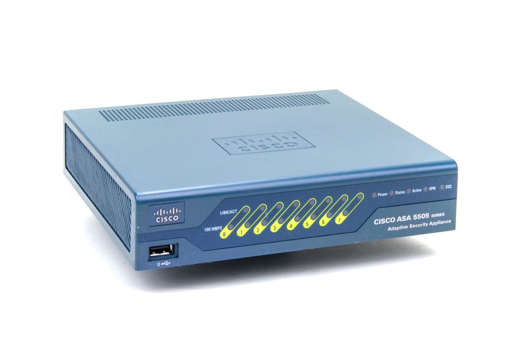 Cisco ASA 5505 Security Appliance - Unlimited Firewall Edition Bundle