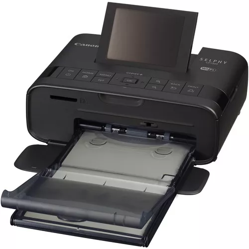 Buy Canon Selphy CP1300 Wirless Printer Black + Canon RP-108 Photo Paper  Online in UAE