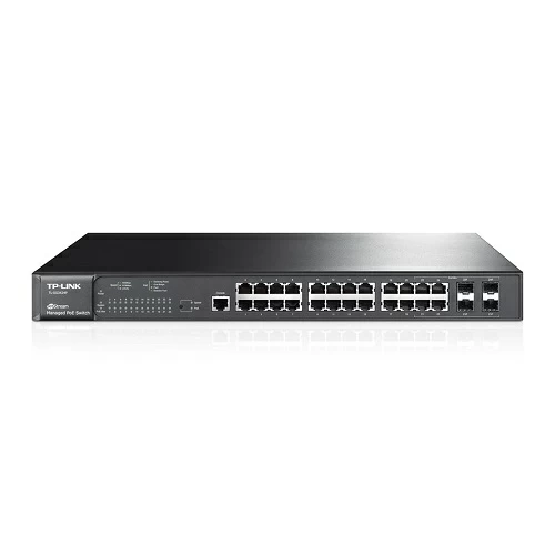 TP-Link TL-SG3424P 24 Port Managed PoE Switch with 4 Port SFP
