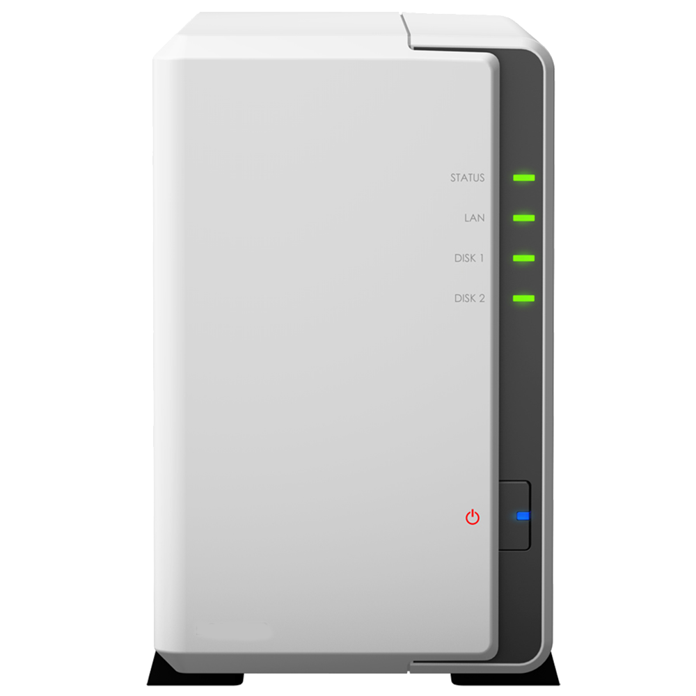 Synology DS215j DiskStation 2Bay 2TB Network Attached NAS Storage w