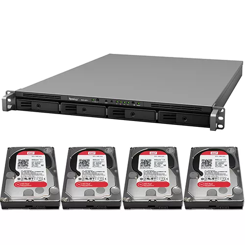Synology RackStation RS812RP 4-Bay NAS Server with Drives (B&H