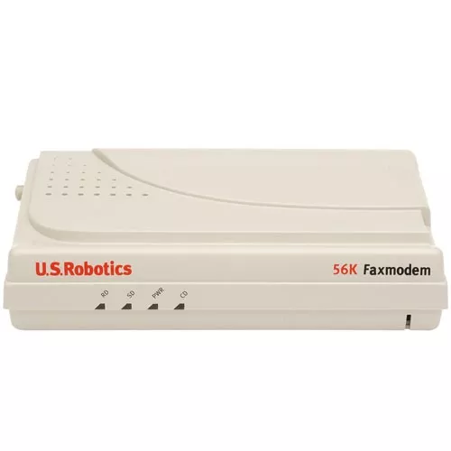 USRobotics USR015630G External 56K V.92 Serial Controller Fax Modem