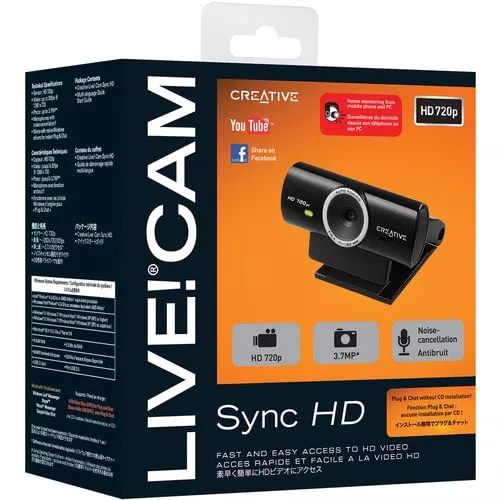 the Internet margin sent Creative Labs Live Cam Sync HD Webcam - Paykkobo.com