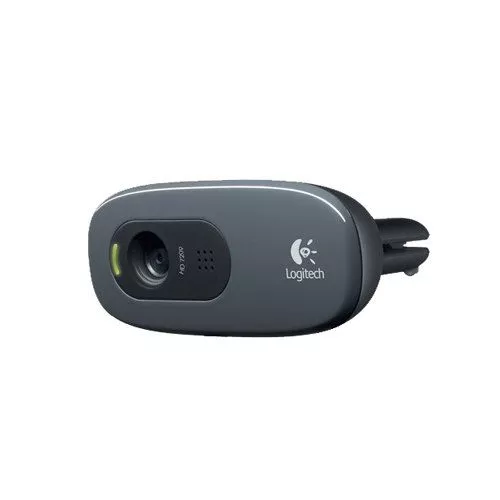 Logitech C270 720 Webcam with Noise-Reducing Mics Black 960-000694