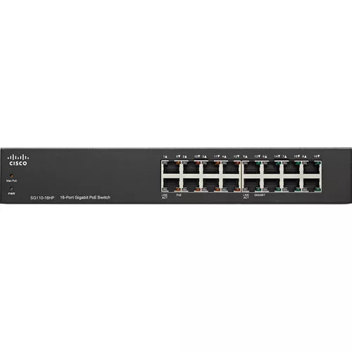 Cisco SG110-16 110 Series 16-Port Unmanaged Network Switch