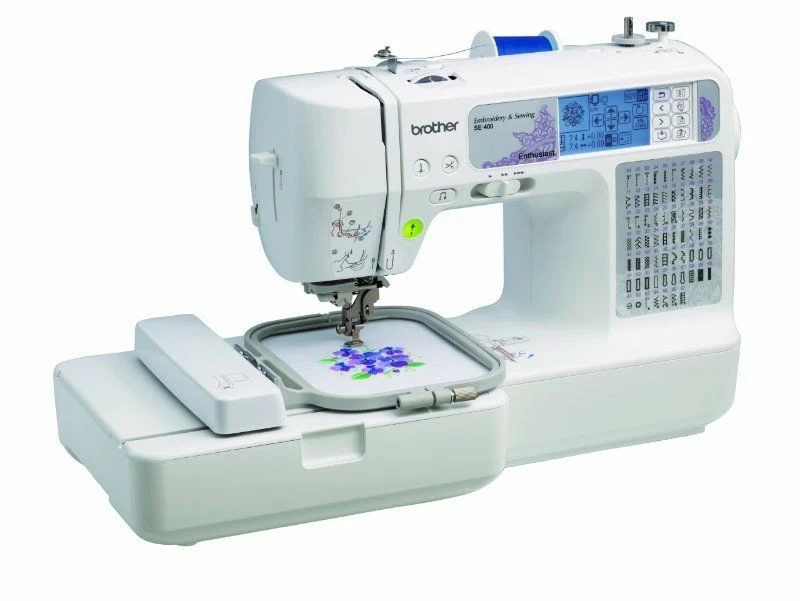 Buy Brother SE400 Computerized Embroidery and Sewing Machine