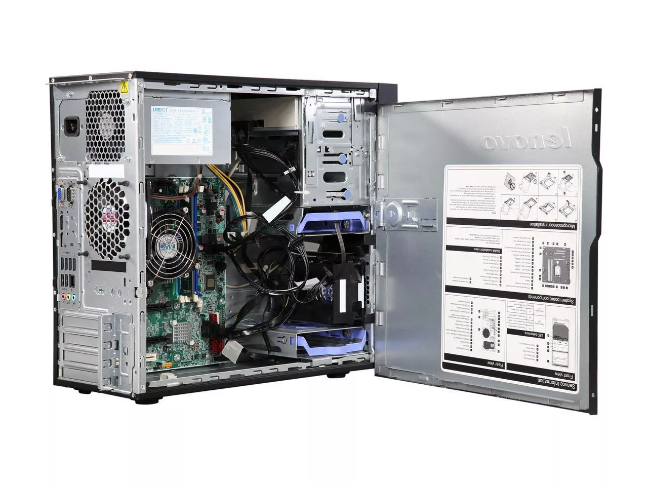 Lenovo ThinkServer TS150 4U 1-Way Core i3 7100 Tower server (Server)