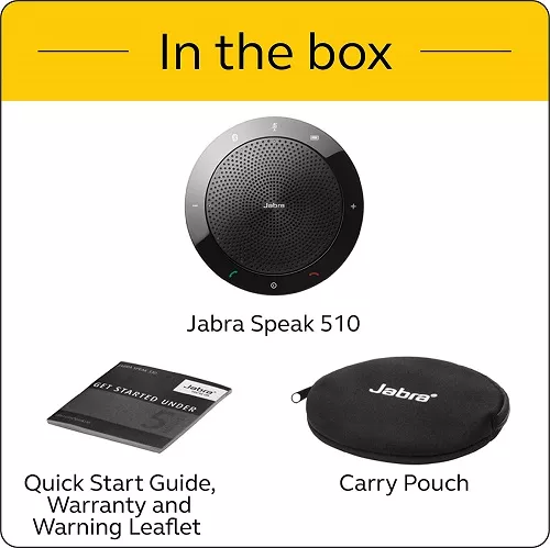 Jabra Speak 510 MS USB / Bluetooth Speakerphone optimized for
