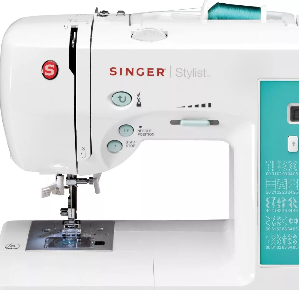 Brother CS6000i Feature-Rich Sewing Machine With 60 Built-In Stitches, 7  styles of 1-Step Auto-Size Buttonholes, Quilting Table, and Hard Cover