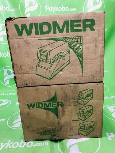 WIDMER T3 T-3 ELECTRONIC TIME DATE STAMP CLEAN SOLID READY 2024 DATE WHEEL 