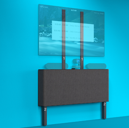Heckler shop av credenza