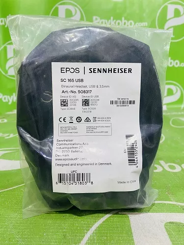 Sennheiser sc 165 usb sales binaural headset