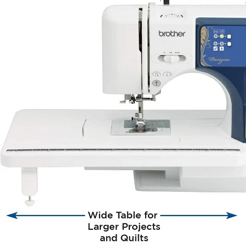 Brother HC1850  130-Stitch Computerized Sewing Machine with Wide Table
