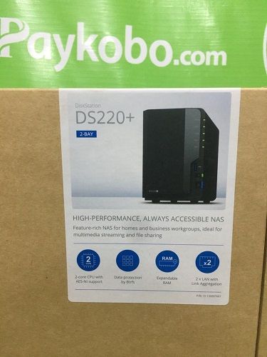 Synology DiskStation DS220+ 2 Bay NAS (Network Attached Storage) - DS220  for sale online
