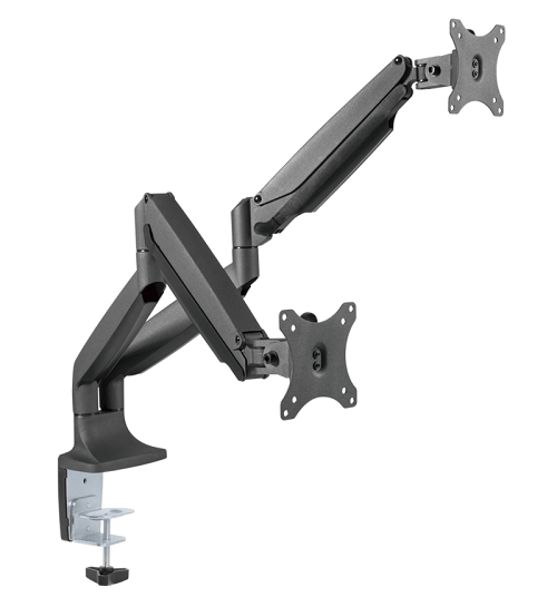 ONKRON Dual Monitor Desk Mount Stand for 23 to 32Inch LCD LED OLED