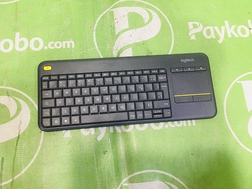 Logitech K400 Plus Wireless Keyboard - With Touchpad, TV Keyboard for PC-connected TV, Windows, Android, Chrome OS, Laptop