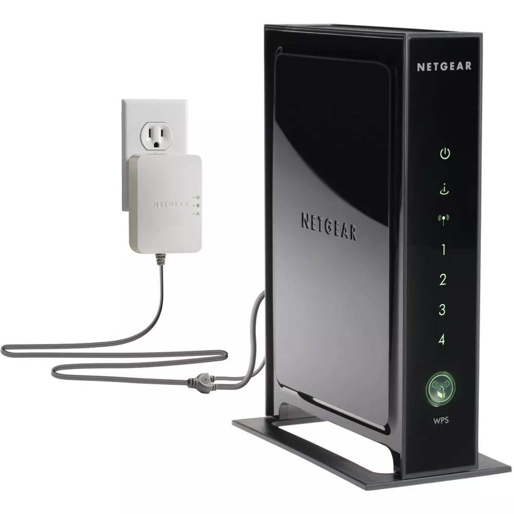 Netgear N300 Wireless Router with Built-In Powerline AV