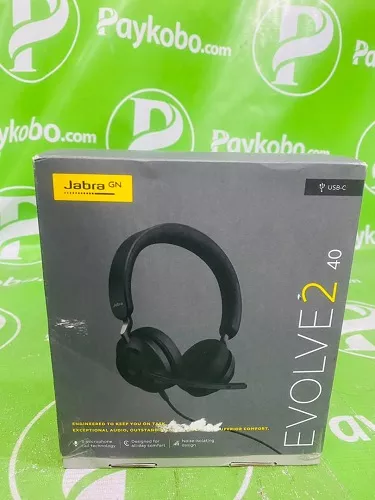 Buy Jabra Evolve2 40 MS Wired Headphones Online In Nigeria