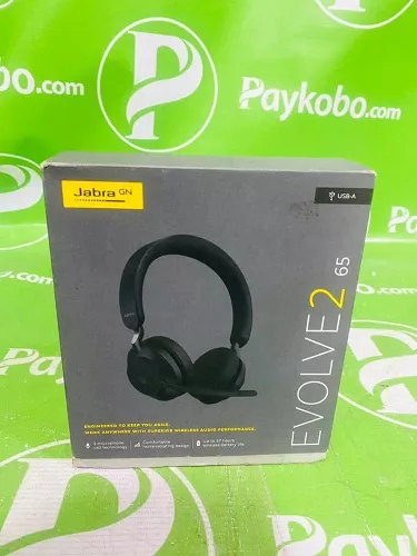 Connect jabra evolve2 65 to laptop sales