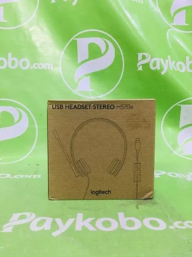 Buy Logitech H570e USB Wired USB Stereo Headset Black Online In