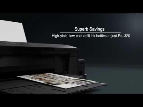 Epson L1300 A3 4 Colour Printer - With Manual Double-Sided Printing