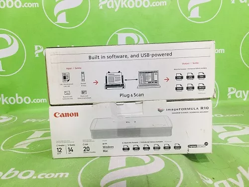 Canon imageFORMULA R10 - Document scanner - Portable - USB
