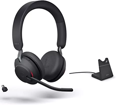Buy Jabra Evolve2 65 MS Stereo USB A Wireless On Ear Headset w
