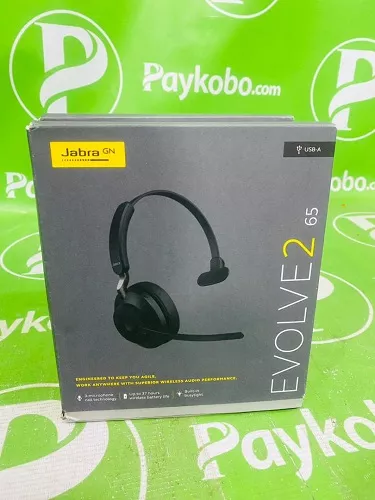 Buy Jabra Evolve2 65 UC Wireless Headset Online In Nigeria │Paykobo