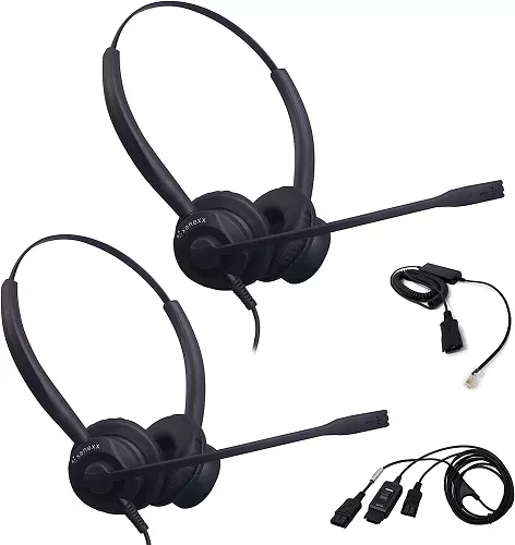 Binaural headset on sale