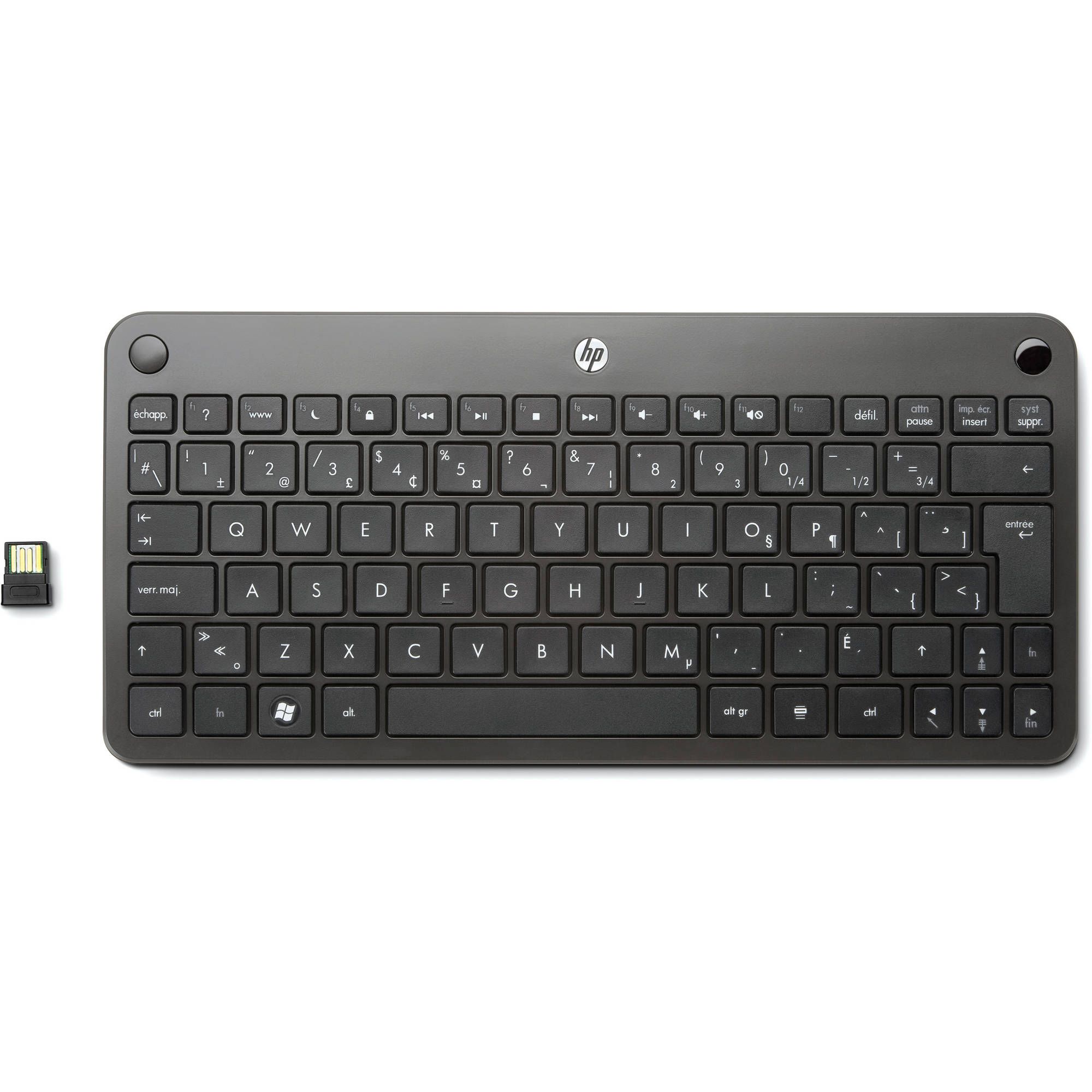 HP / Hewlett Packard Wireless Mini Keyboard (Black)