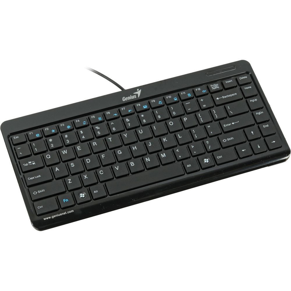 Genius Luxemate I202 Compact Multimedia Keyboard (black)