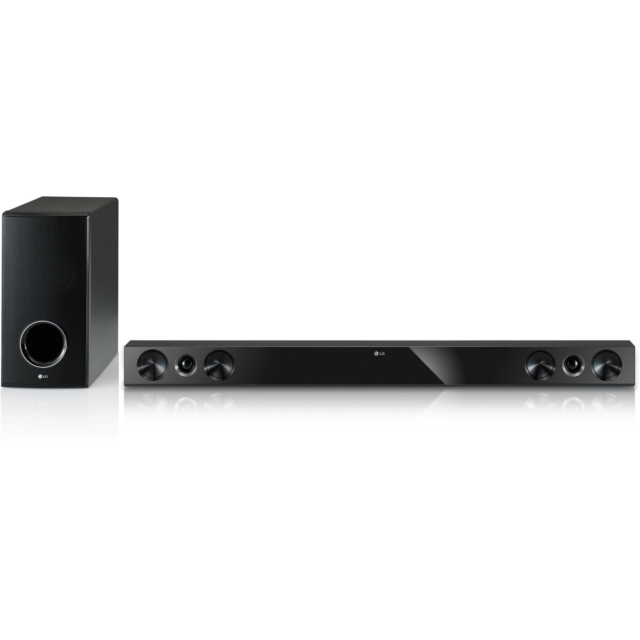 Lg soundbar on sale with subwoofer