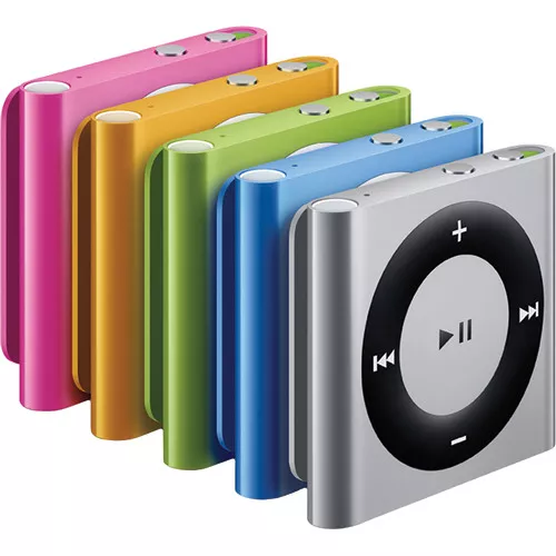 130g防滴防水機能APPLE iPod shuffle 2GB2012 MD773J/A P - ポータブル