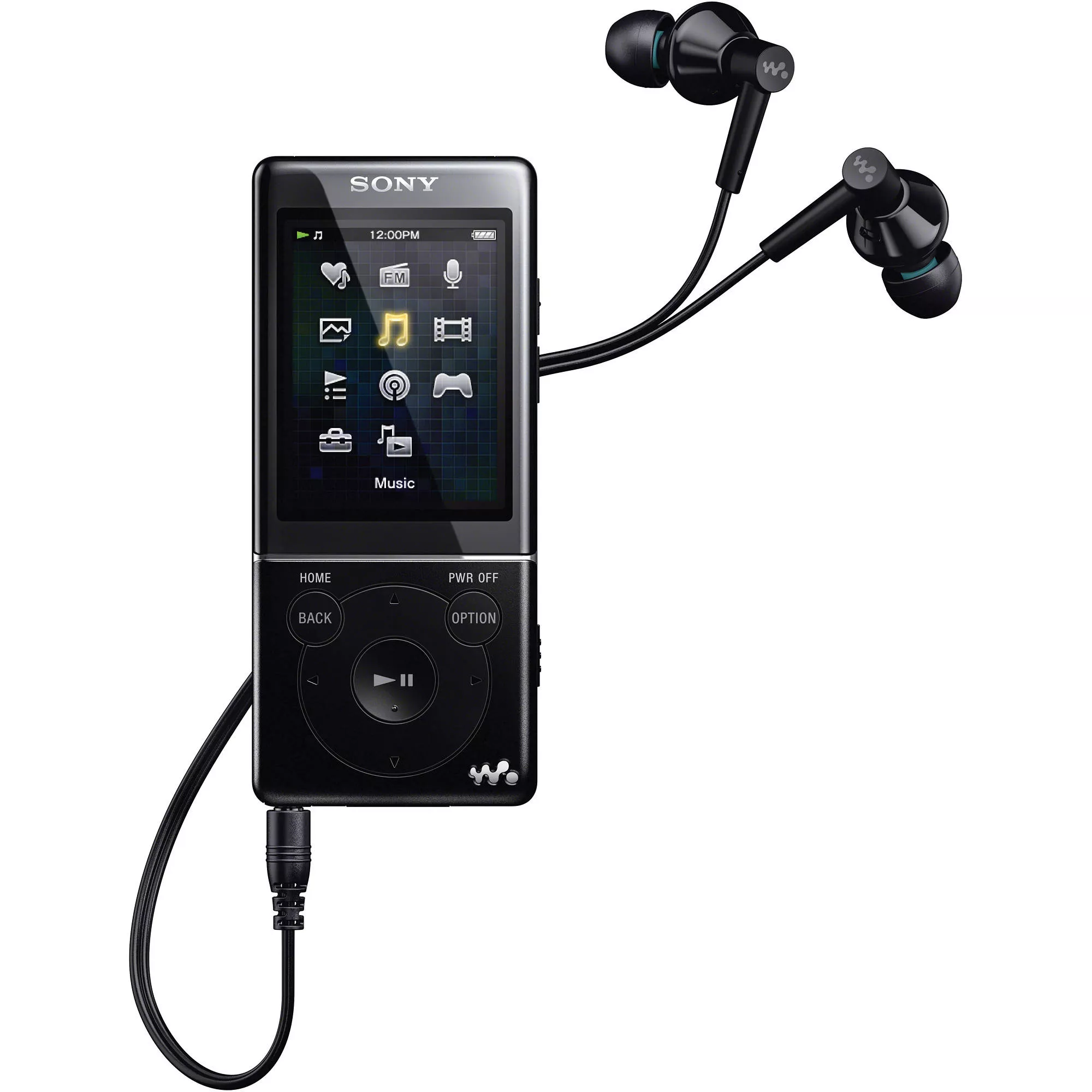 Sony 8GB W Series Walkman Sports MP3 Player (Black) NWZW274SBLK