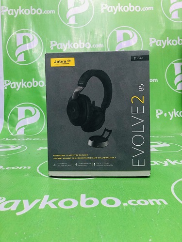 Buy Jabra Evolve2 85 UC Over-Ear Stereo Headset Online In Nigeria