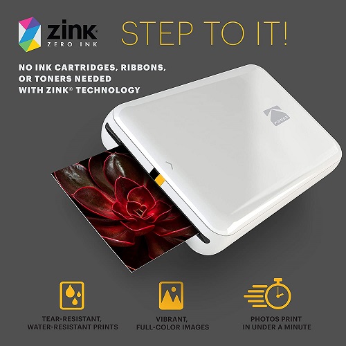 Buy Kodak Step Wireless Mobile Photo Mini Printer Online In