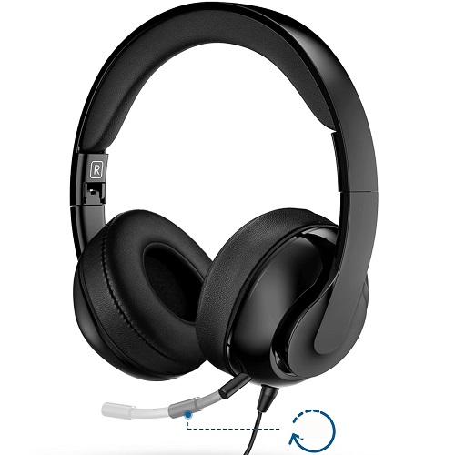 Buy Mpow BH224A Foldable USB Computer Headphones Online In Nigeria