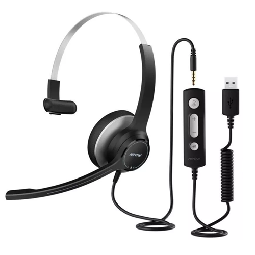 Buy Mpow HC8 Computer Headset Type-C USB Wired Headphone