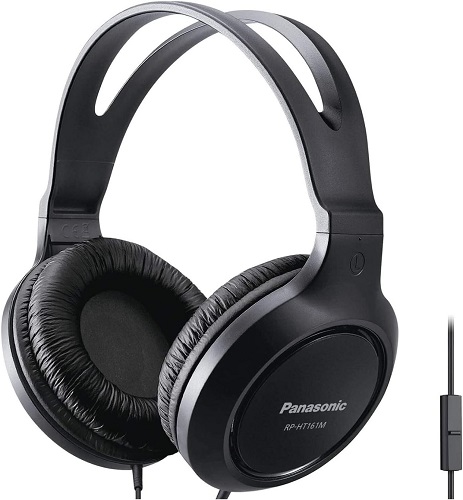 Buy Panasonic RP HT161M Over the Ear Wired Headphones with Microphone Sound and XBS for Extra Bass Online In Nigeria Paykobo Paykobo