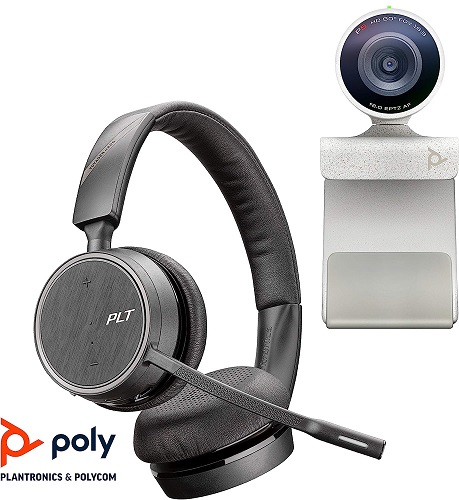 Buy Poly Studio P5 Webcam with Voyager 4220 UC Headset Kit Online