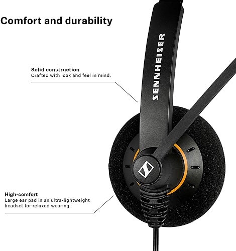Sennheiser SC 30 USB ML 504546 For Skype for Business Single Sided Business Headset with HD Sound Noise Cancelling Microphone Paykobo