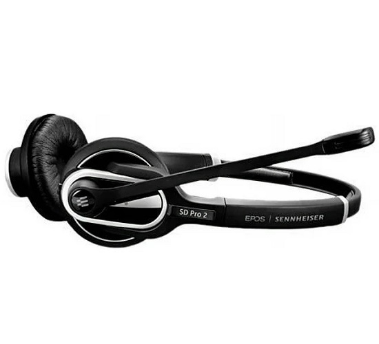 Noise Cancelling Sennheiser Sd Pro Sennheiser SD 30 HS Black Dect