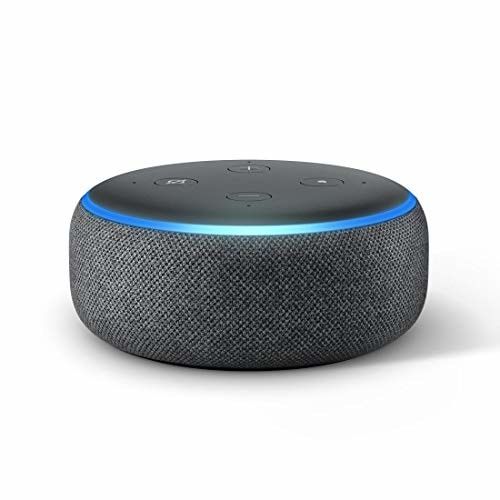 Echo Dot (3rd Gen) Smart speaker with Alexa Charcoal Fabric